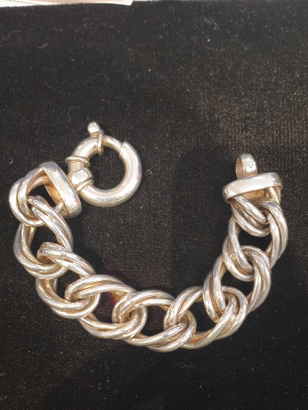 Chunky Silver Chain Bracelet